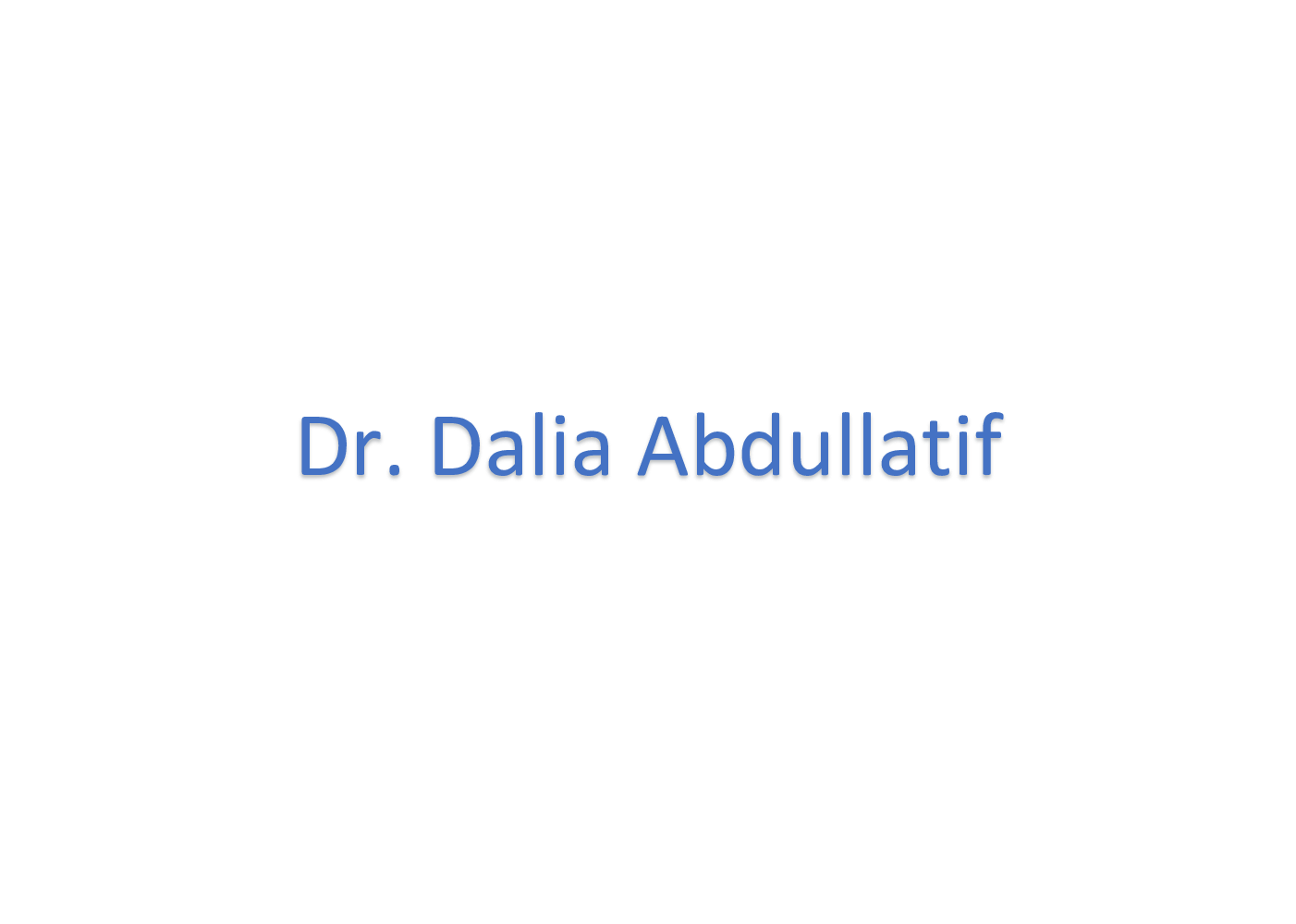 Dr.-Dalia